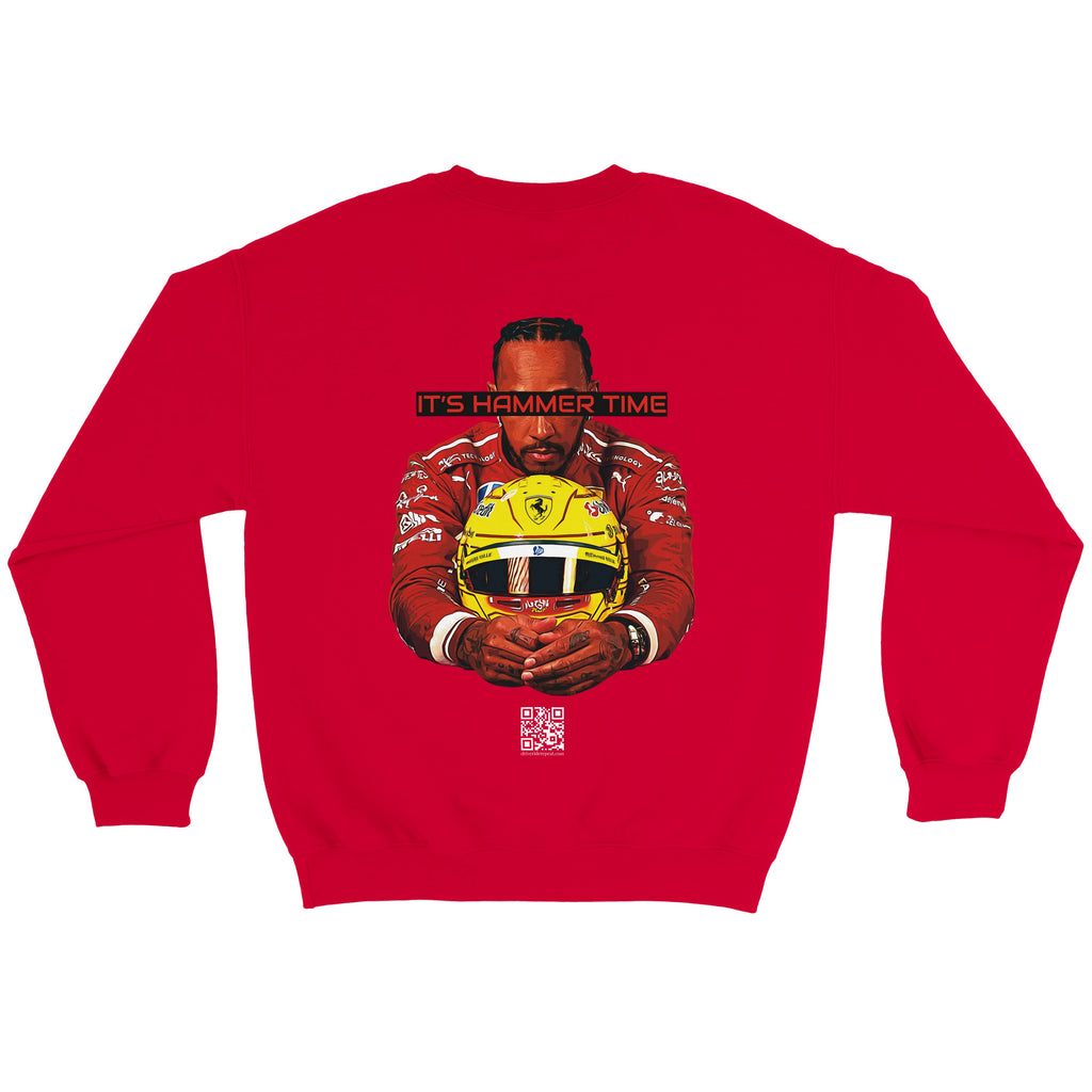LH44 - IT'S HAMMER TIME  - SWEATSHIRT OVERSIZE