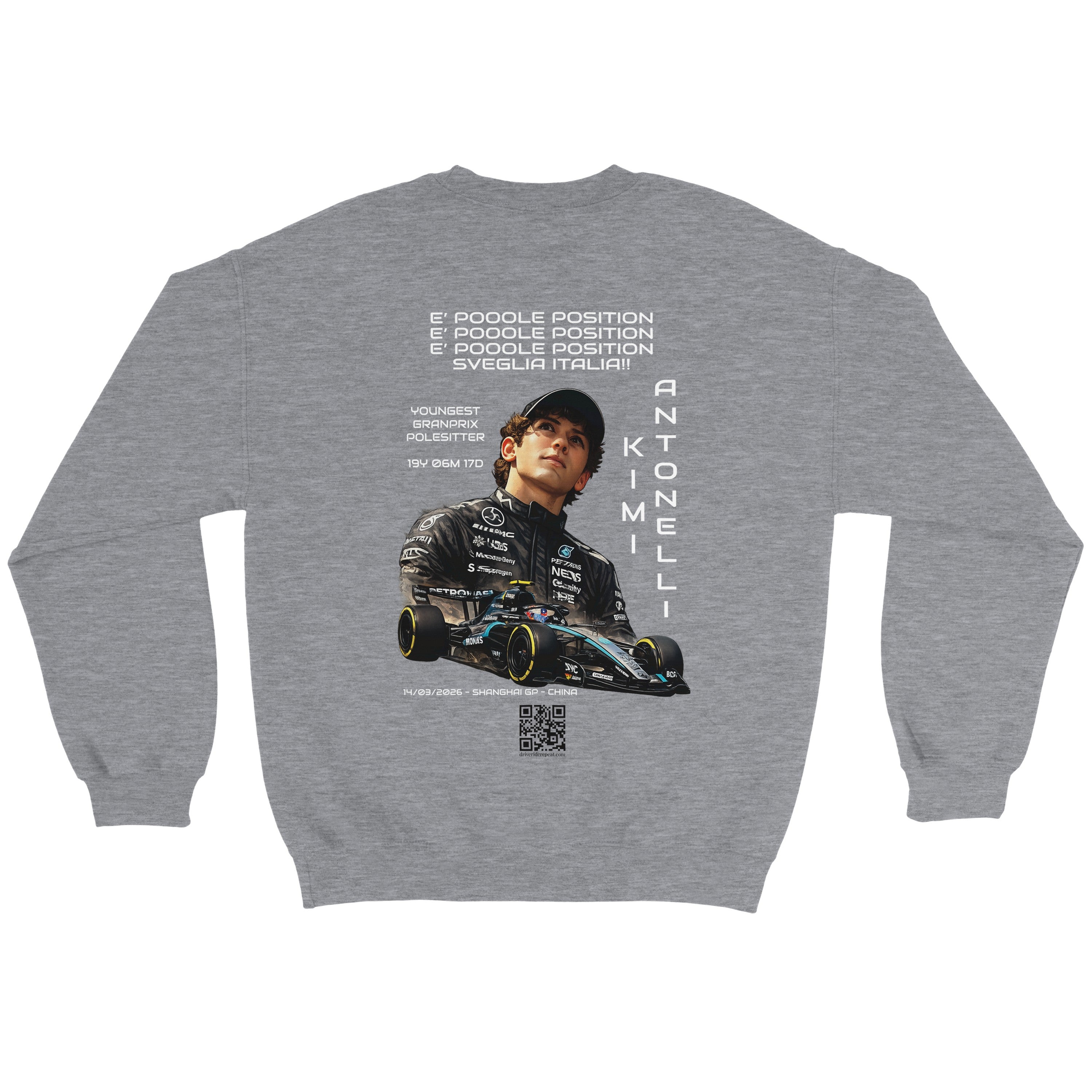 ANTONELLI FIRST POLE - SWEATSHIRT OVERSIZE