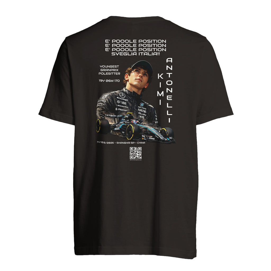 T-shirt unisex OVERSIZE - ANTONELLI FIRST POLE