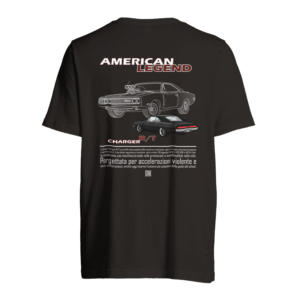 CHARGER R/T - T-shirt unisex OVERSIZE