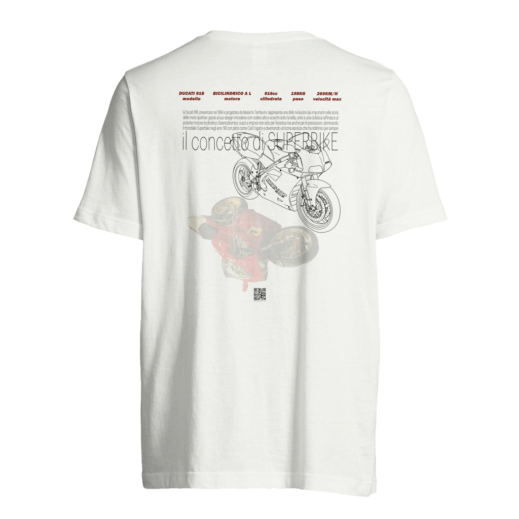 DUCATI 916 - T-shirt unisex OVERSIZE