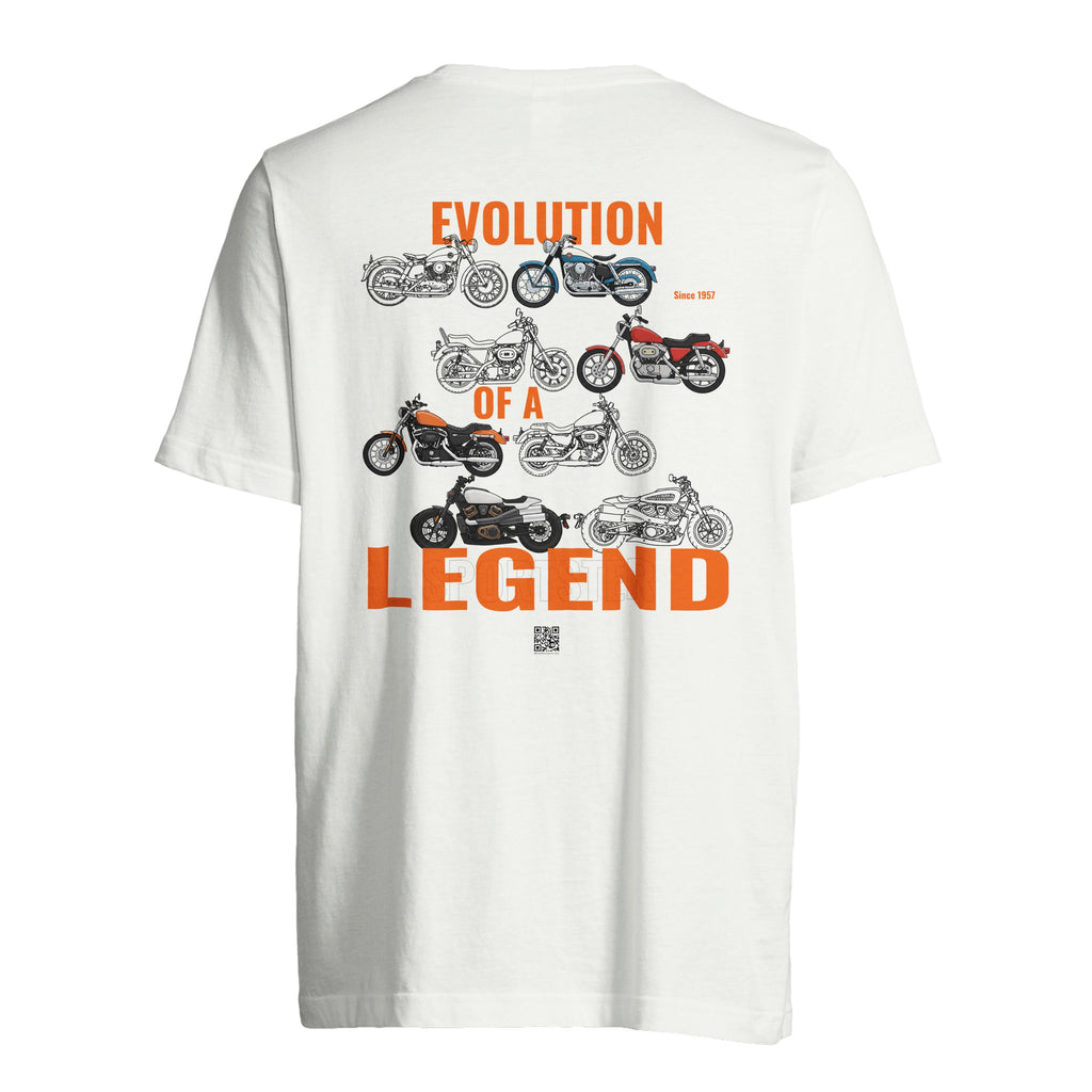 HD SPORTSTER EVOLUTION  - T-shirt unisex OVERSIZE