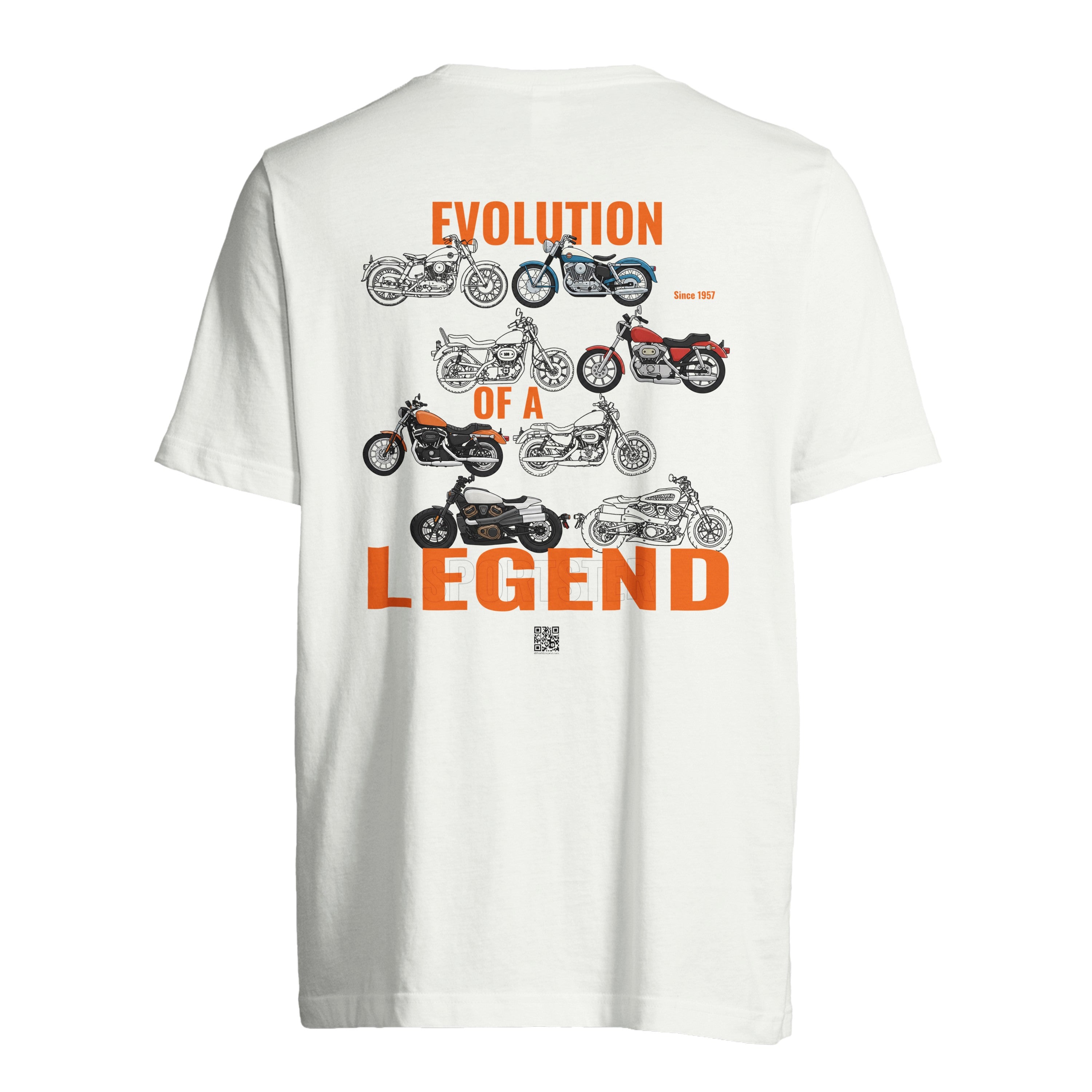 HD SPORTSTER EVOLUTION  - T-shirt unisex OVERSIZE