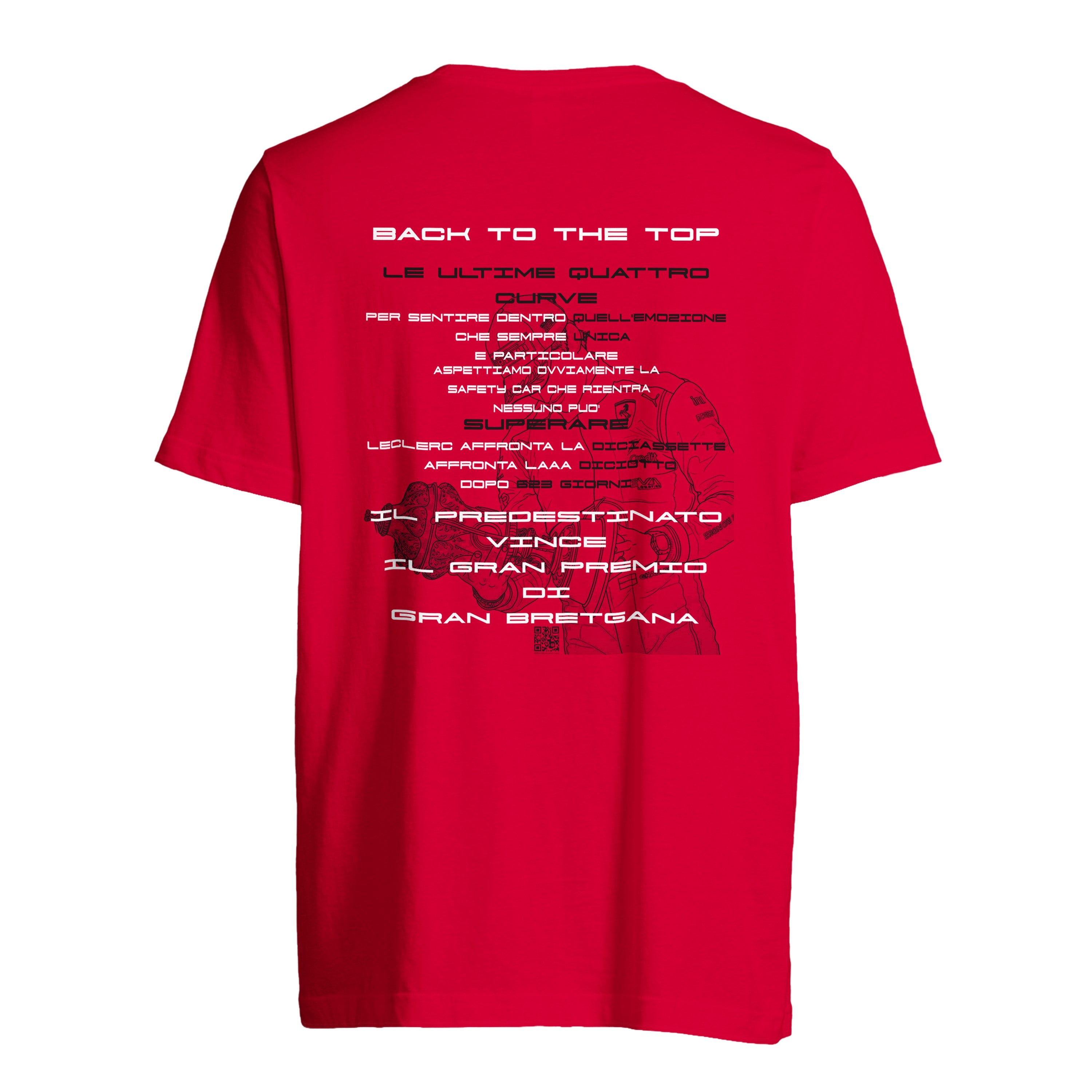 C. LECLERC - GP GRAN BRETAGNA_26 - T-shirt unisex OVERSIZE