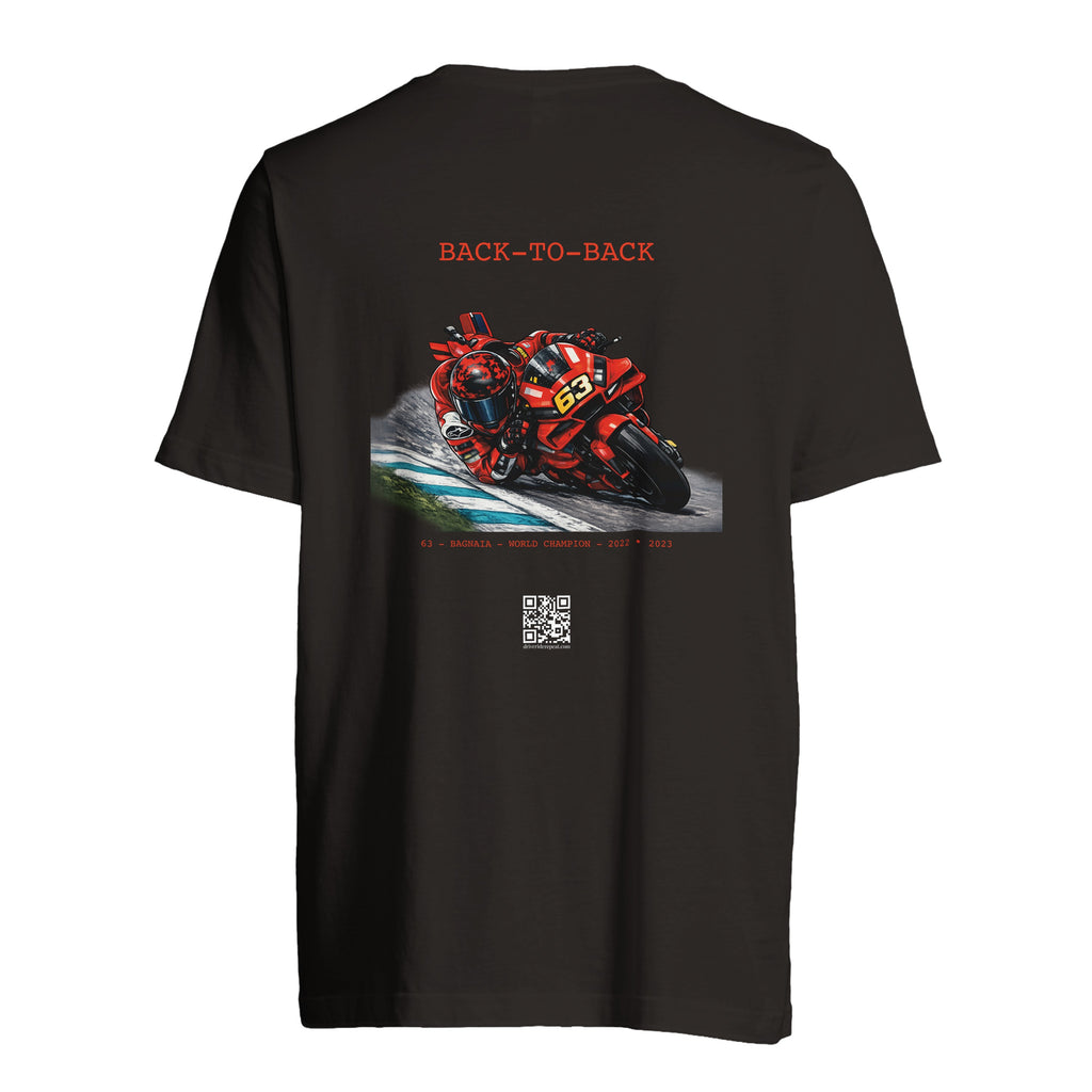 T-shirt unisex OVERSIZE - BAGNAIA