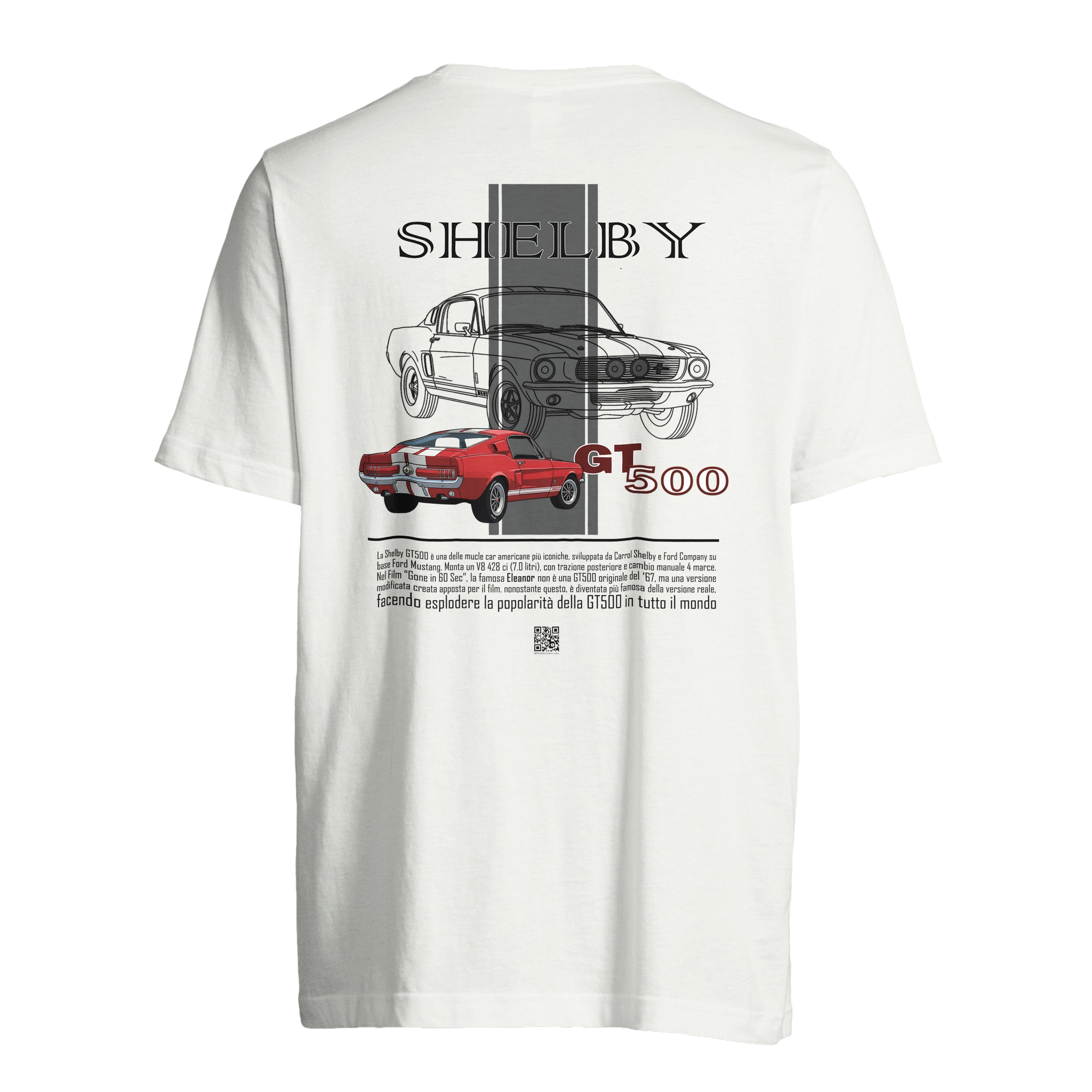 SHELBY GT 500 - T-shirt unisex OVERSIZE