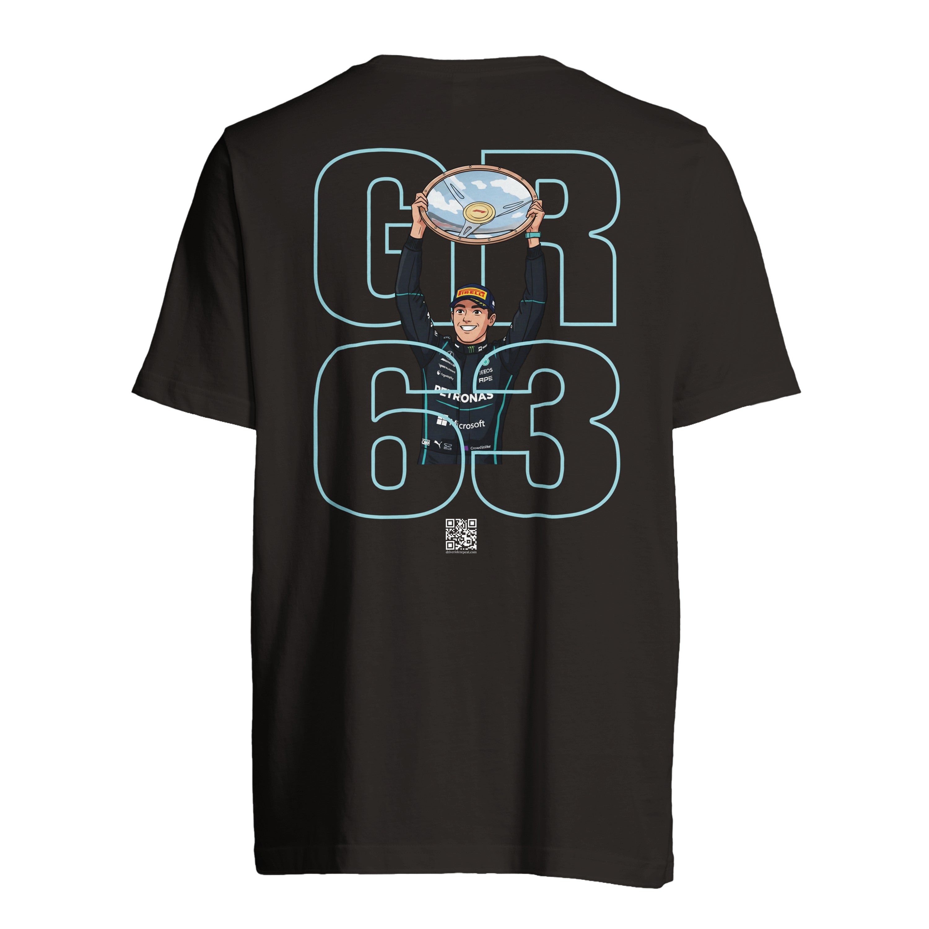 GR63 - Russel- T-shirt unisex OVERSIZE