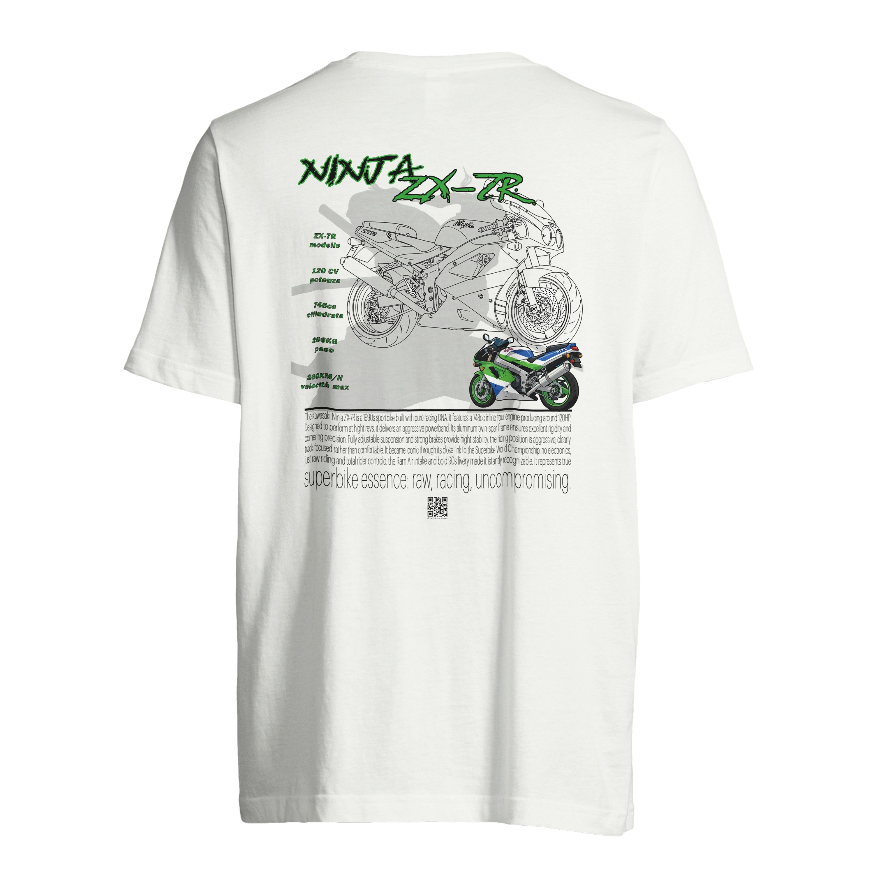 ZX-7R - T-shirt unisex OVERSIZE