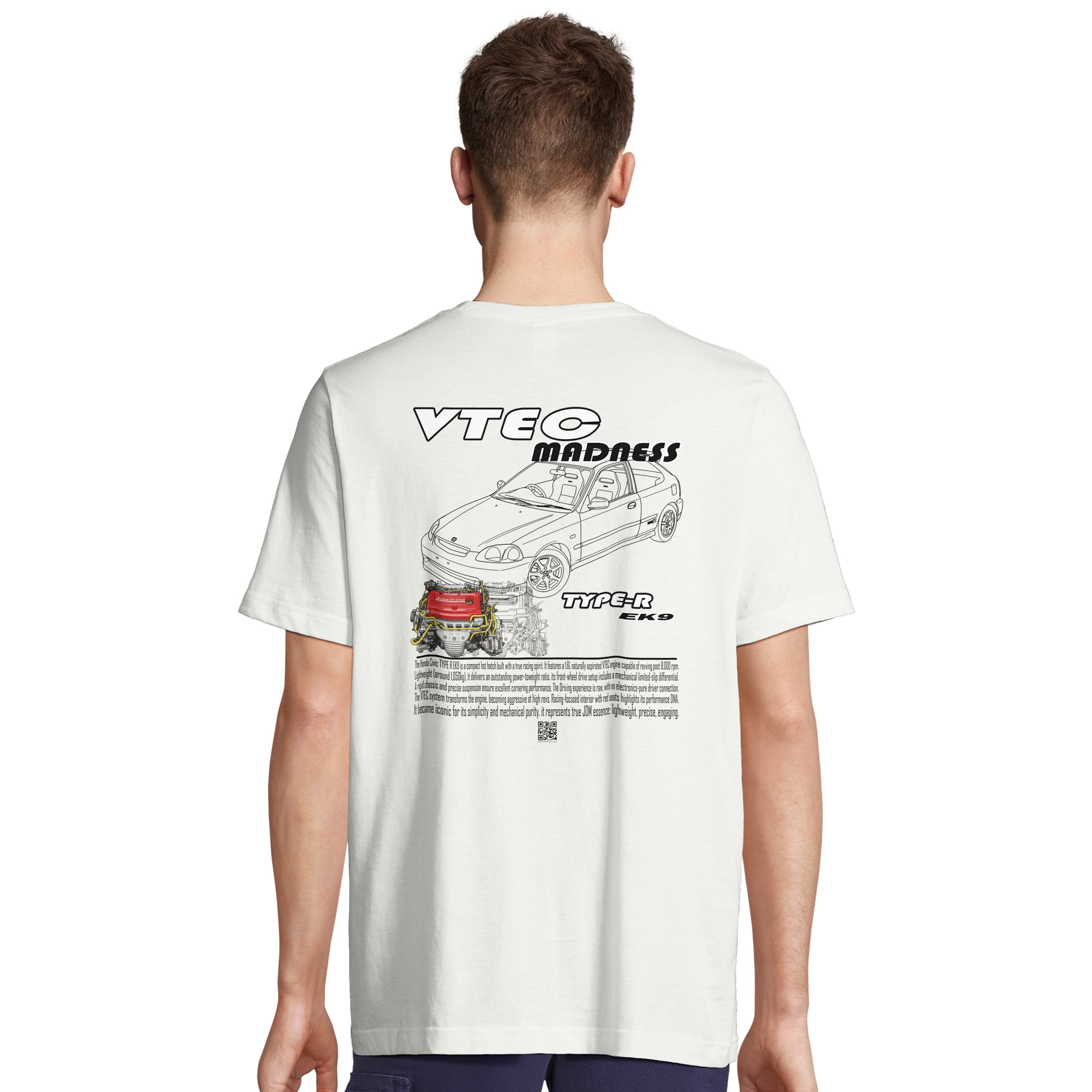 CIVIC TYPE R - T-shirt unisex OVERSIZE