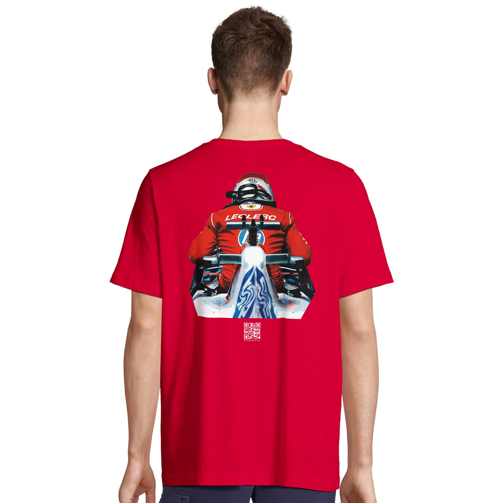 T-shirt unisex OVERSIZE - LECLERC - CL16