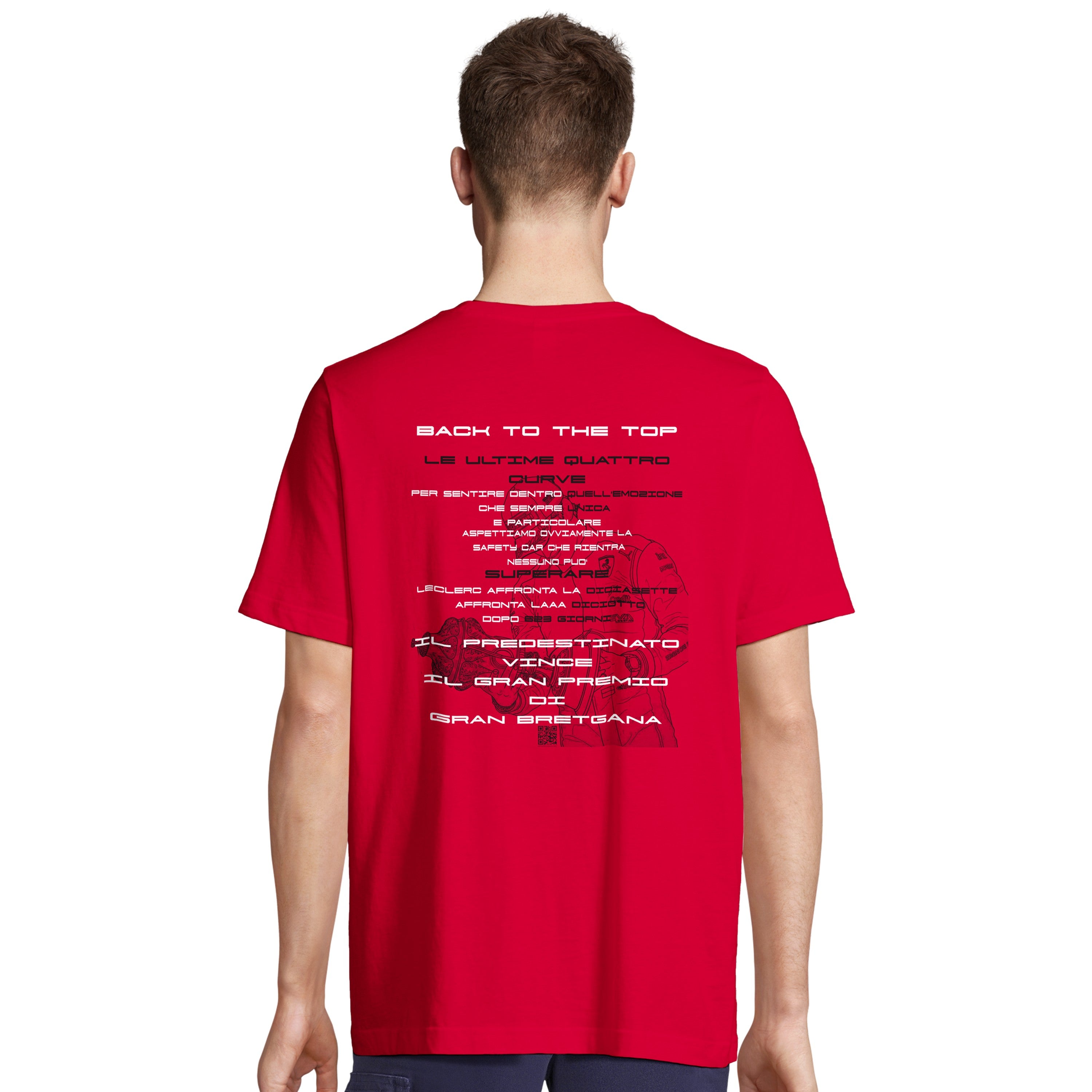 C. LECLERC - GP GRAN BRETAGNA_26 - T-shirt unisex OVERSIZE