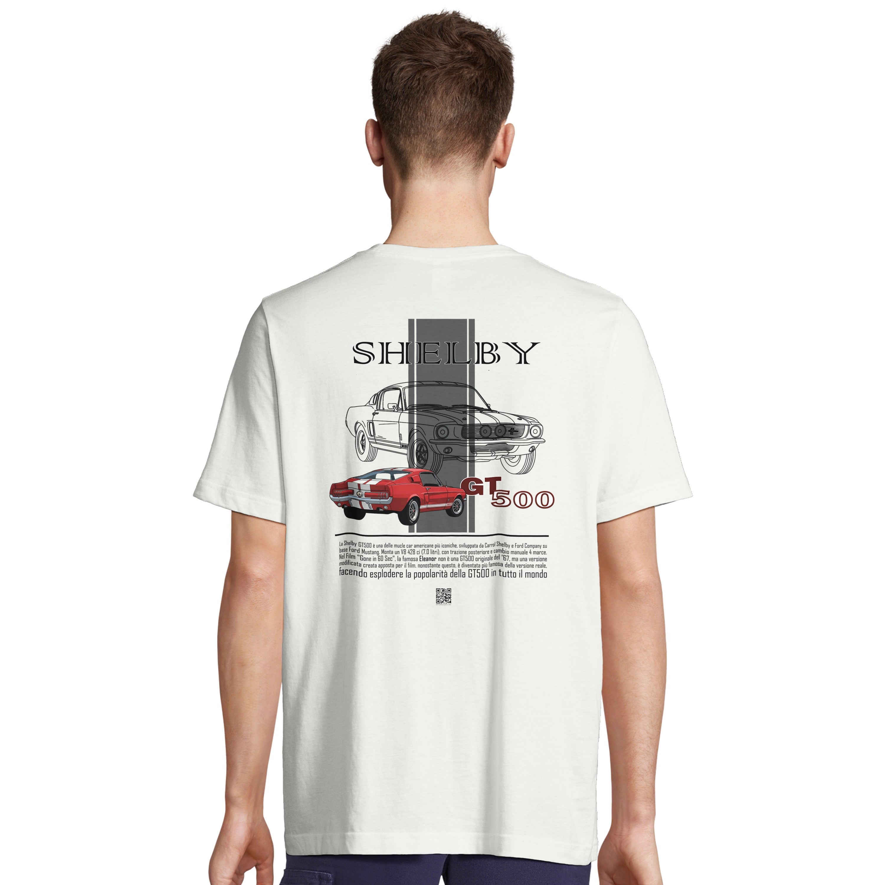 SHELBY GT 500 - T-shirt unisex OVERSIZE