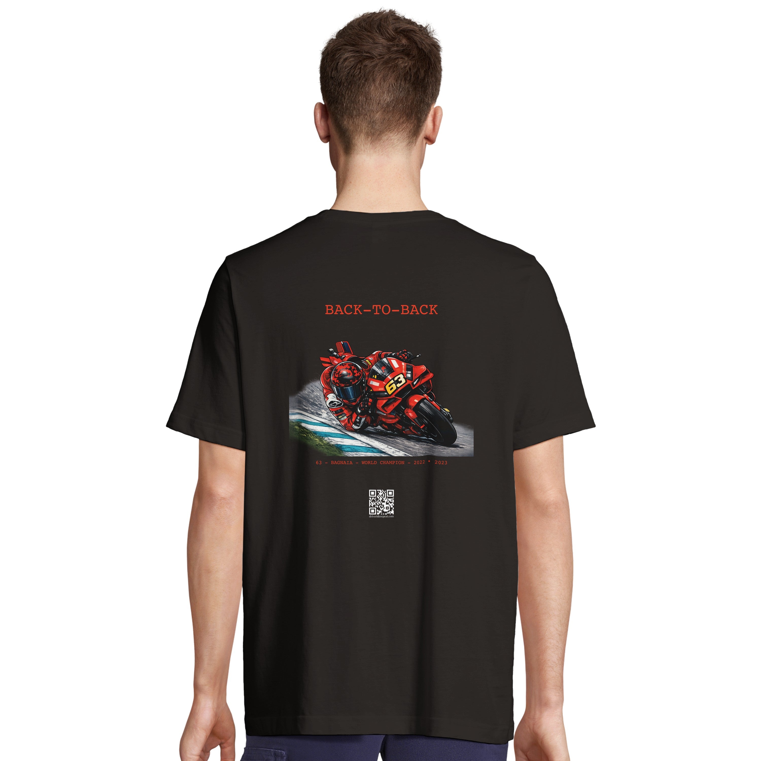 T-shirt unisex OVERSIZE - BAGNAIA