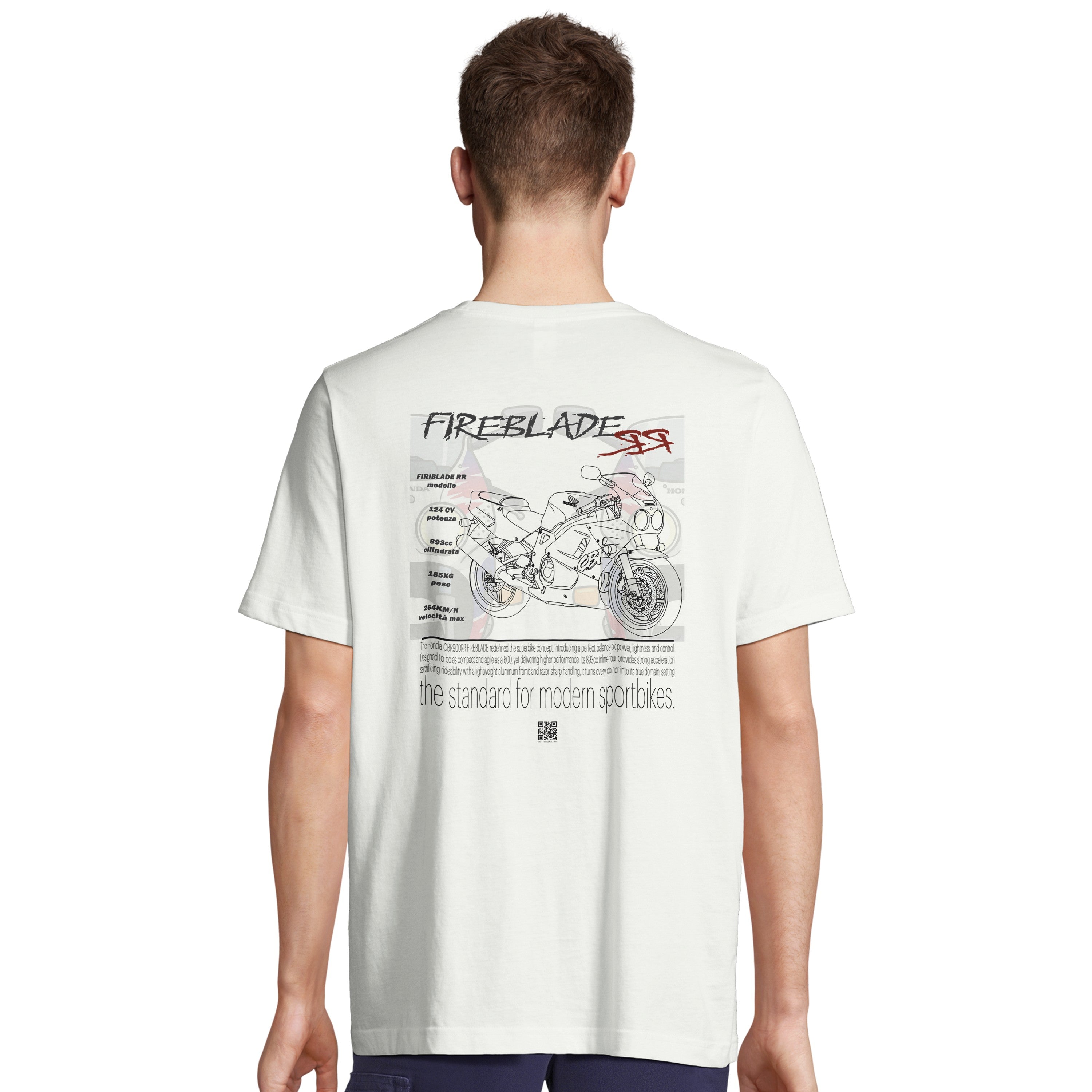 CBR900RR - T-shirt unisex OVERSIZE