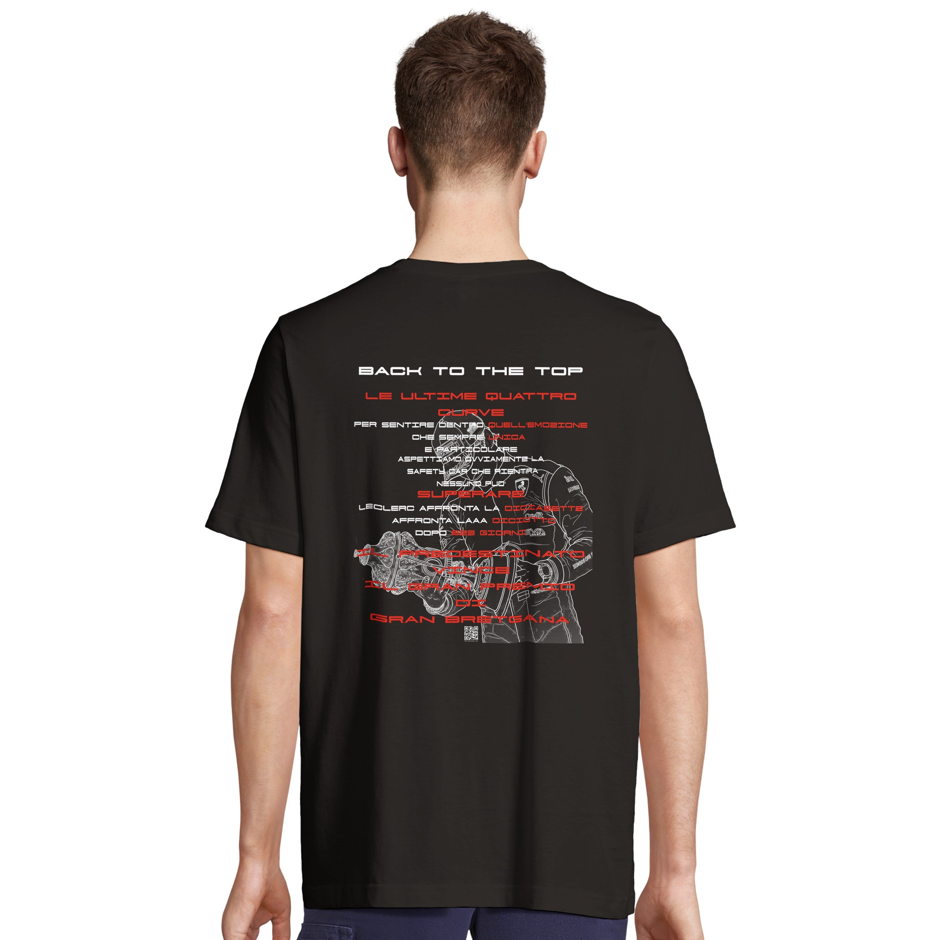 C. LECLERC - GP GRAN BRETAGNA_26 - T-shirt unisex OVERSIZE