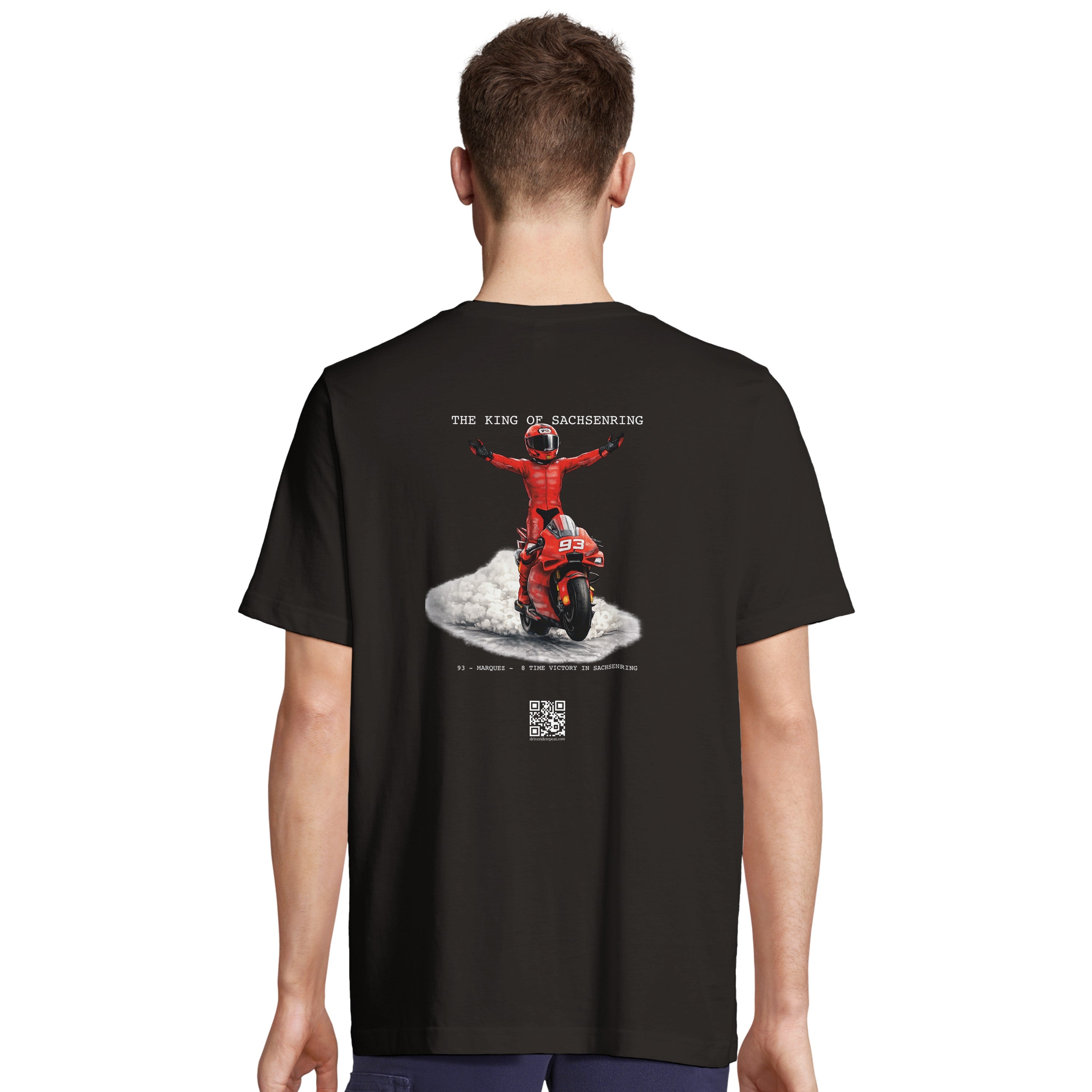 T-shirt unisex OVERSIZE - MARQUEZ