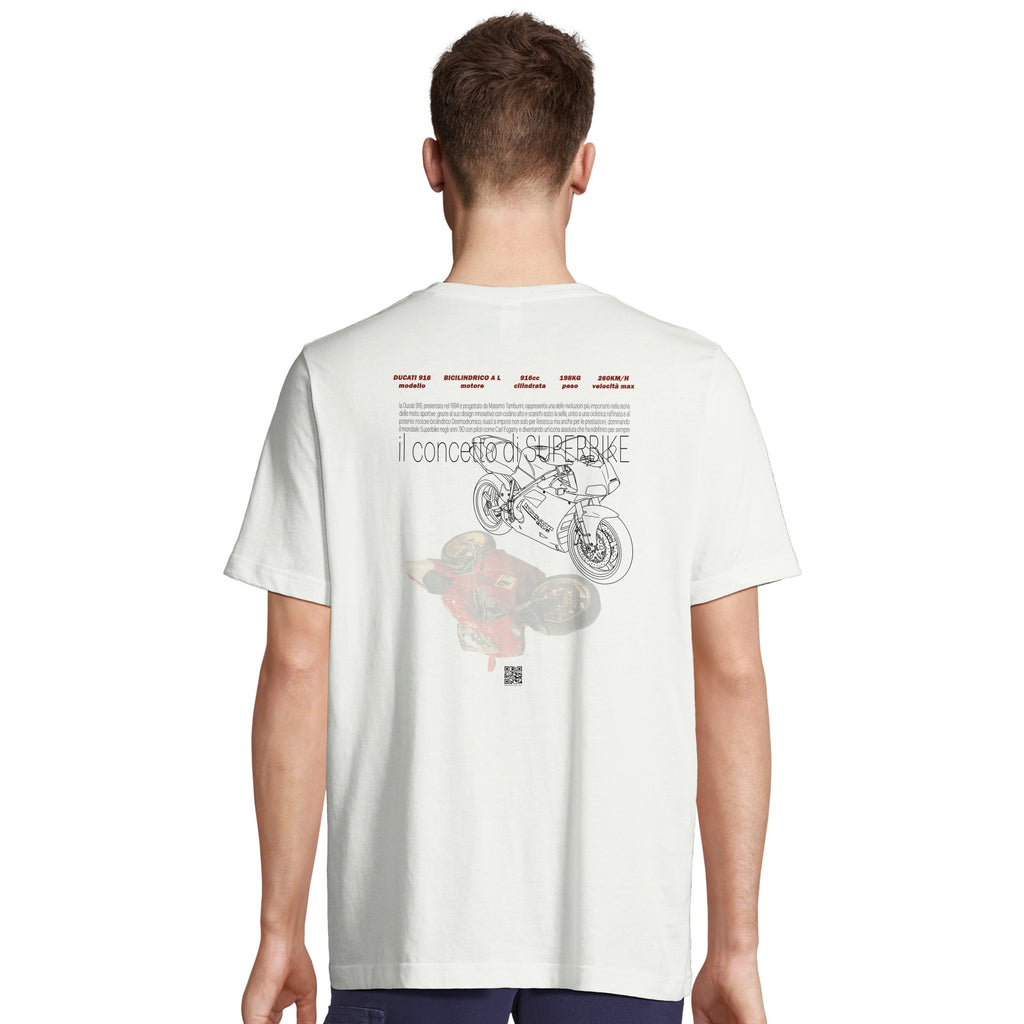 DUCATI 916 - T-shirt unisex OVERSIZE