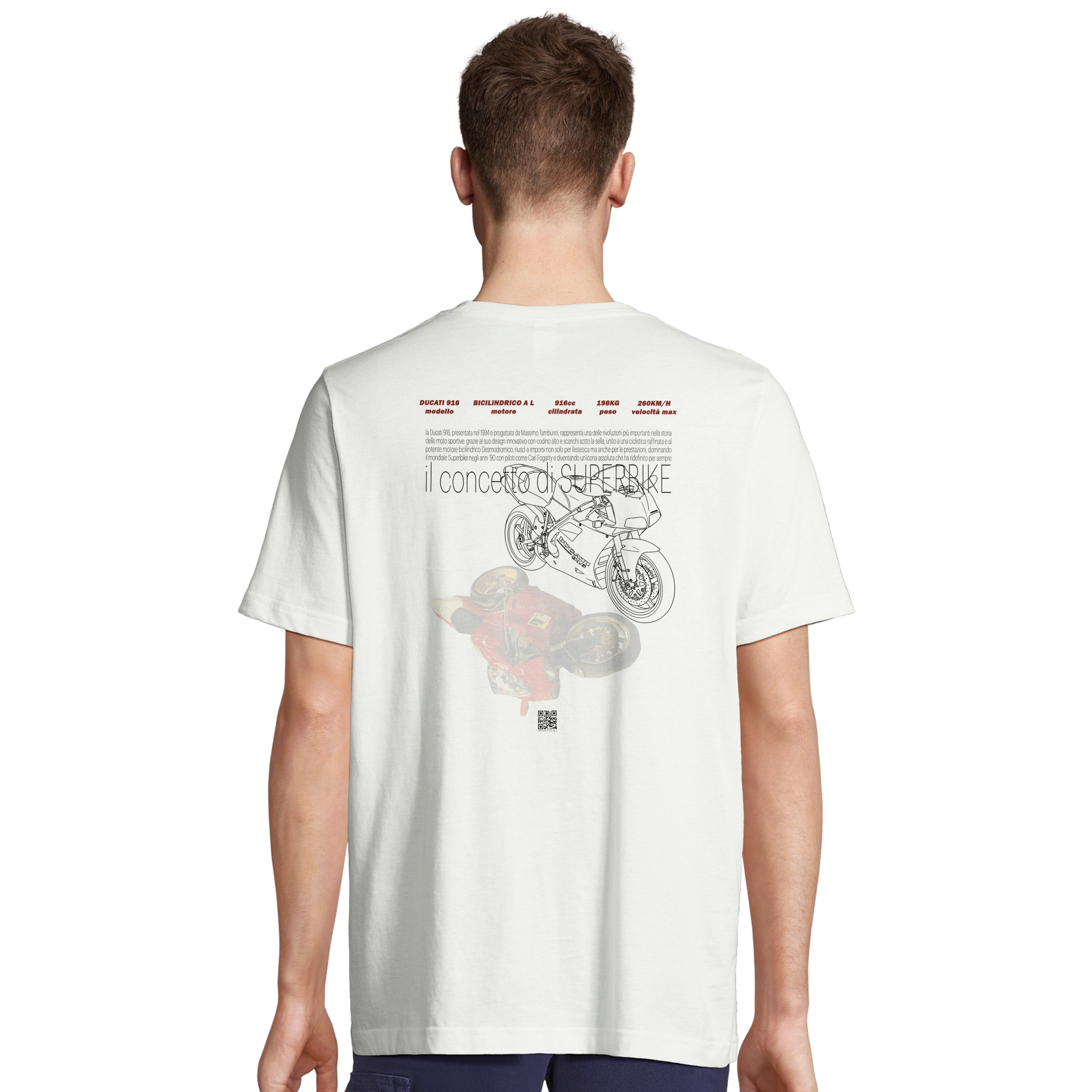 DUCATI 916 - T-shirt unisex OVERSIZE