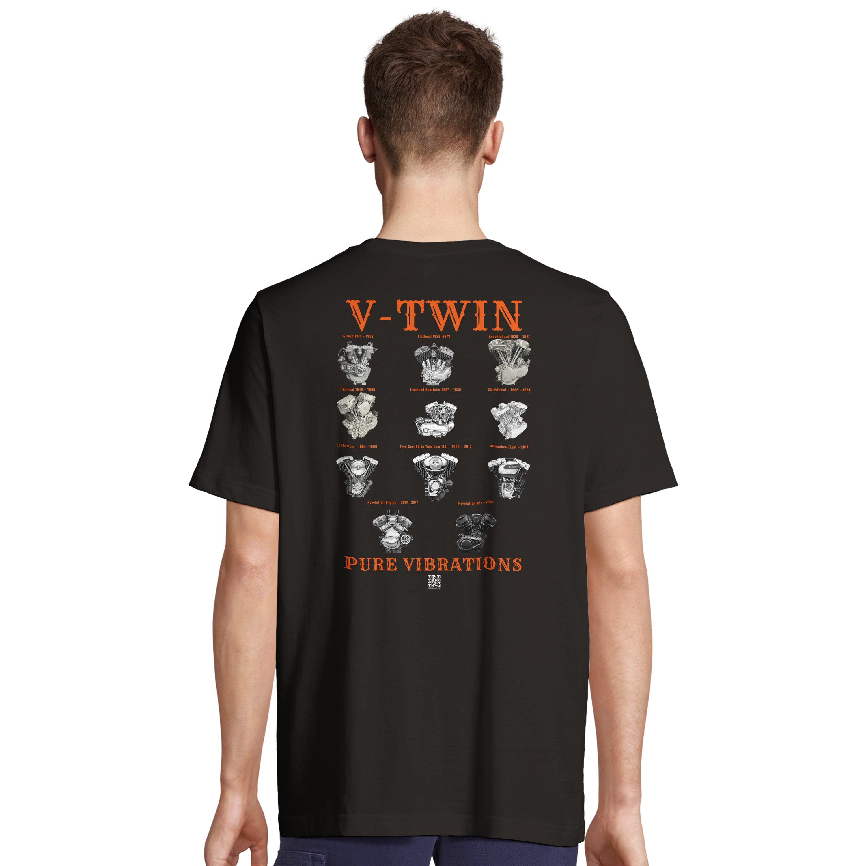 V-TWIN - T-shirt unisex OVERSIZE