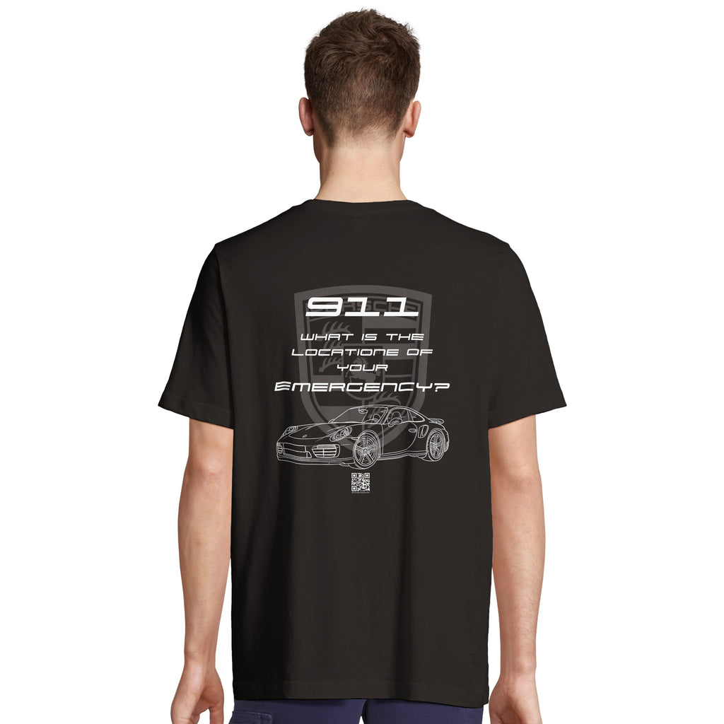 911 WHAT IS YOUR EMERGENCY? - T-shirt unisex OVERSIZE